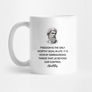 Epictetus Stoicism Quotes Mug